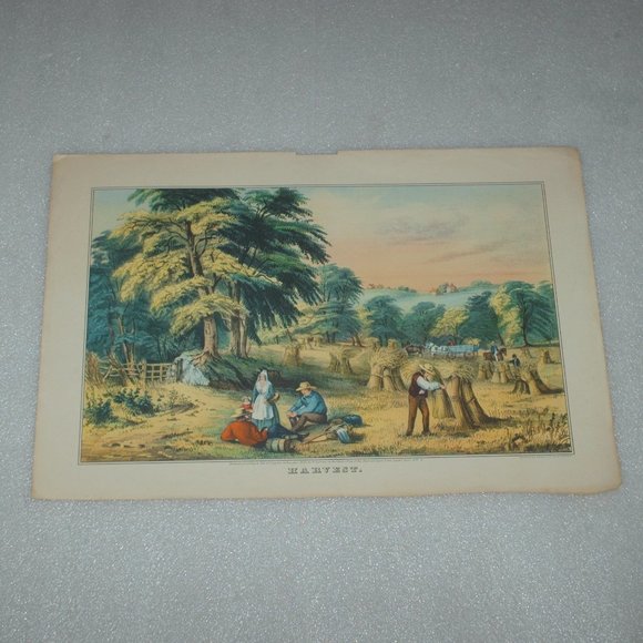 Vintage 1950 advertising calendar print - Picture 1 of 11